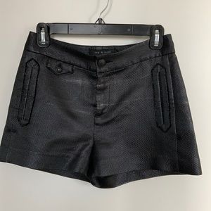 RAG AND BONE ✨Tatiana shorts in Jacquard Black✨